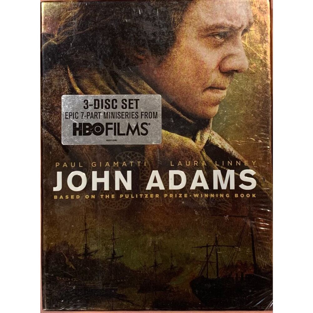 John Adams Sealed Miniseries DVD Set Patriot Starring Paul Giamatti Laura Linney